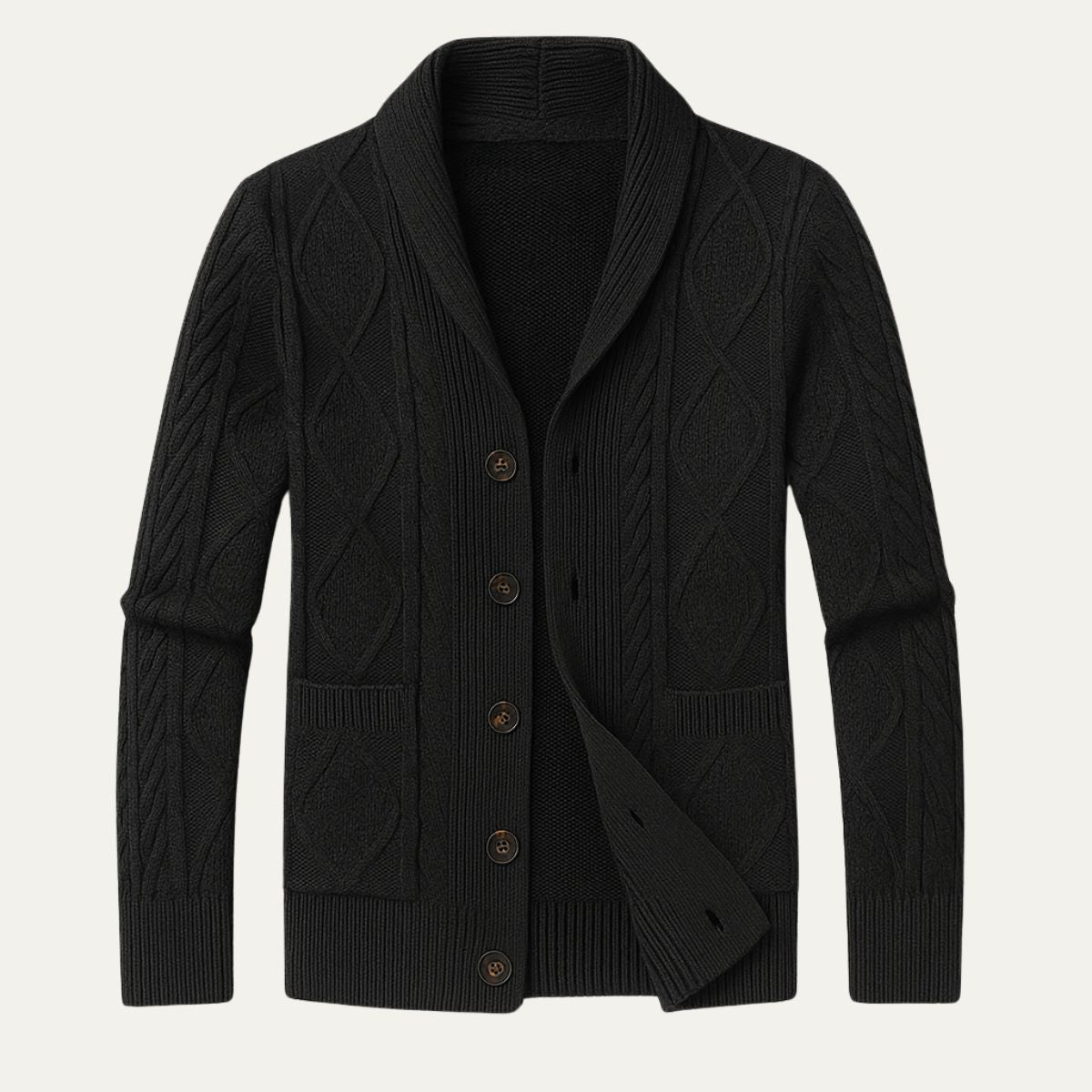 Cardigan Homme en Cachemire | Confort Luxueux et Style Élégant