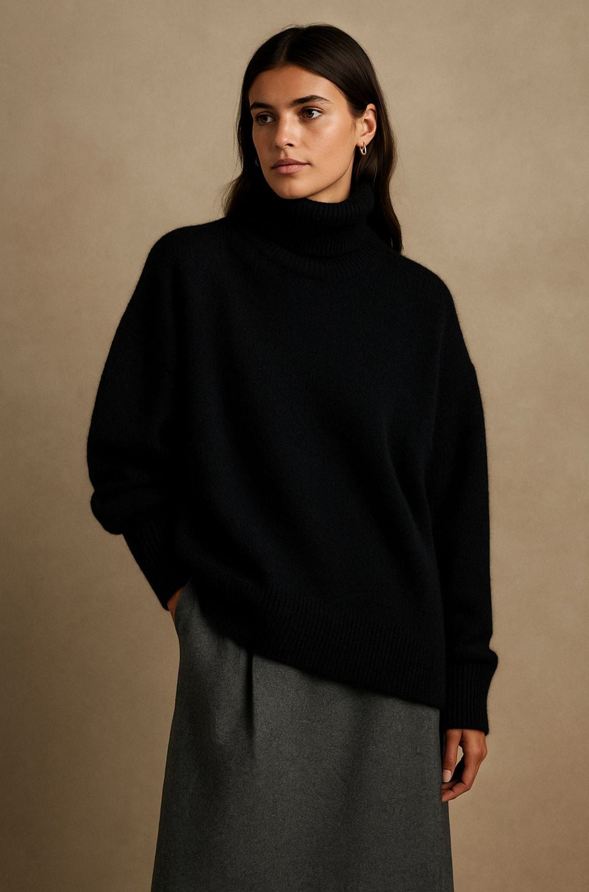 Pull Femme Col Roulé Anna | Chaleur et Élégance Hivernale