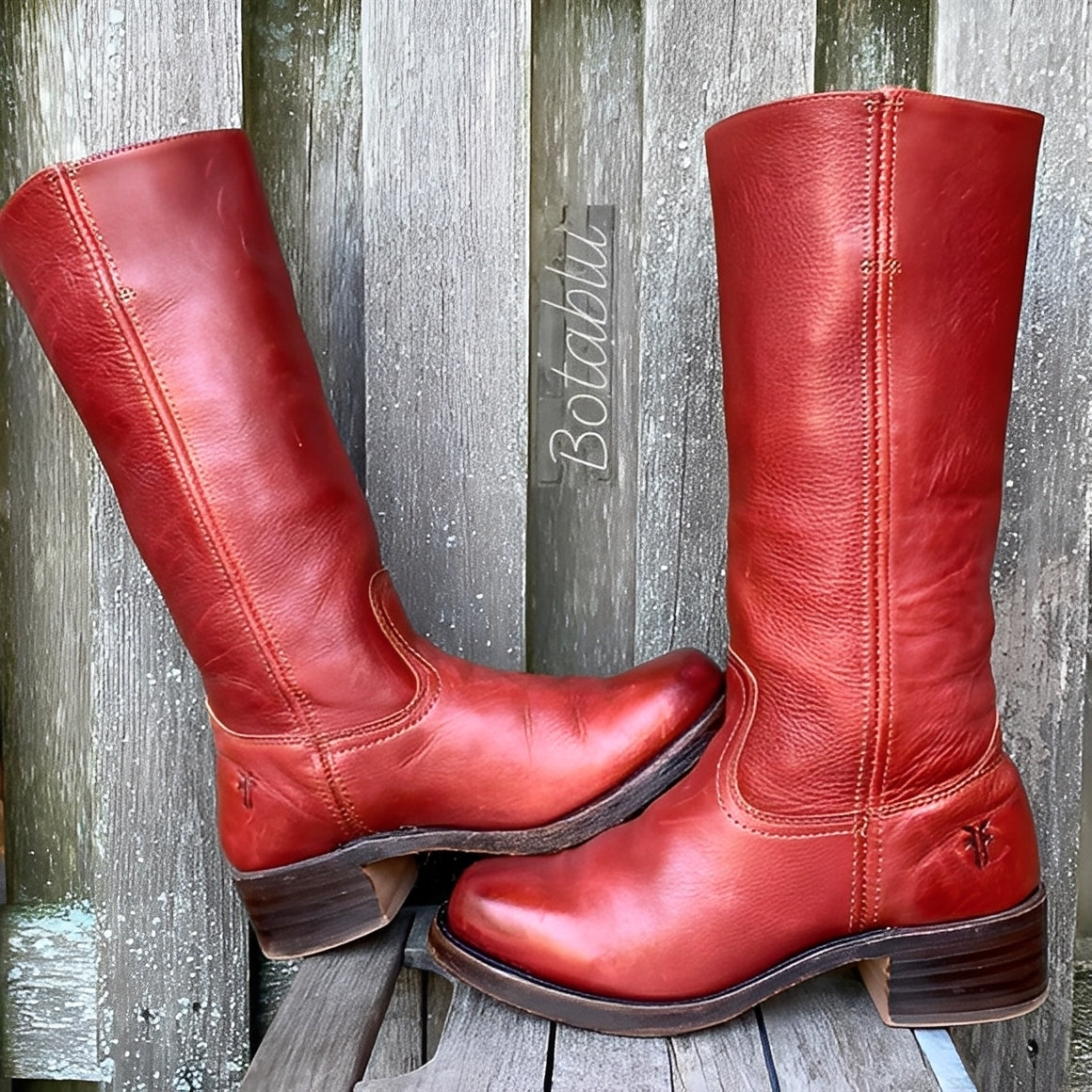 Bottes Femme Hautes en Cuir à Talon | Élégance et Confort