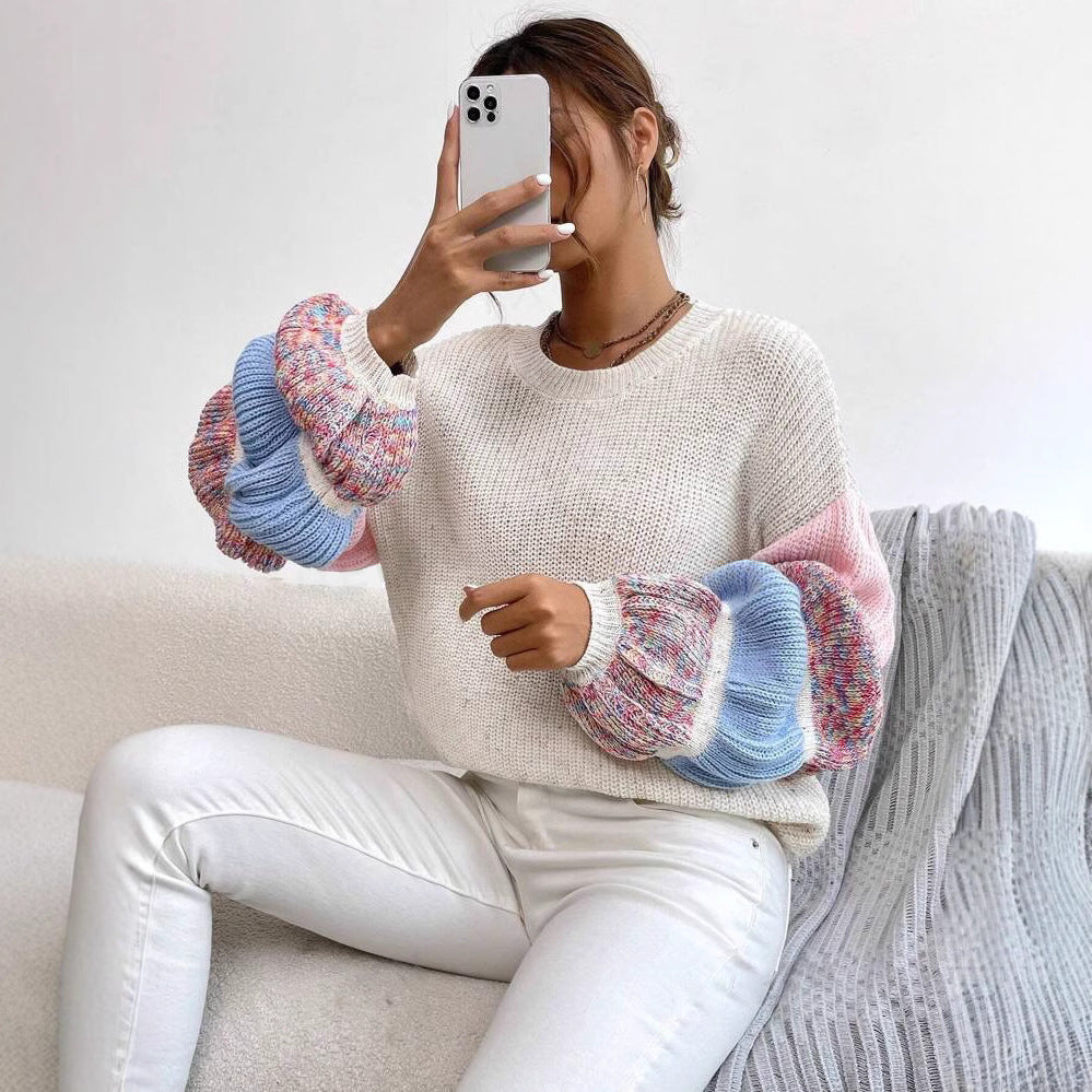 Pull Femme Coloré et Décontracté | Style Moderne et Confort Douillet