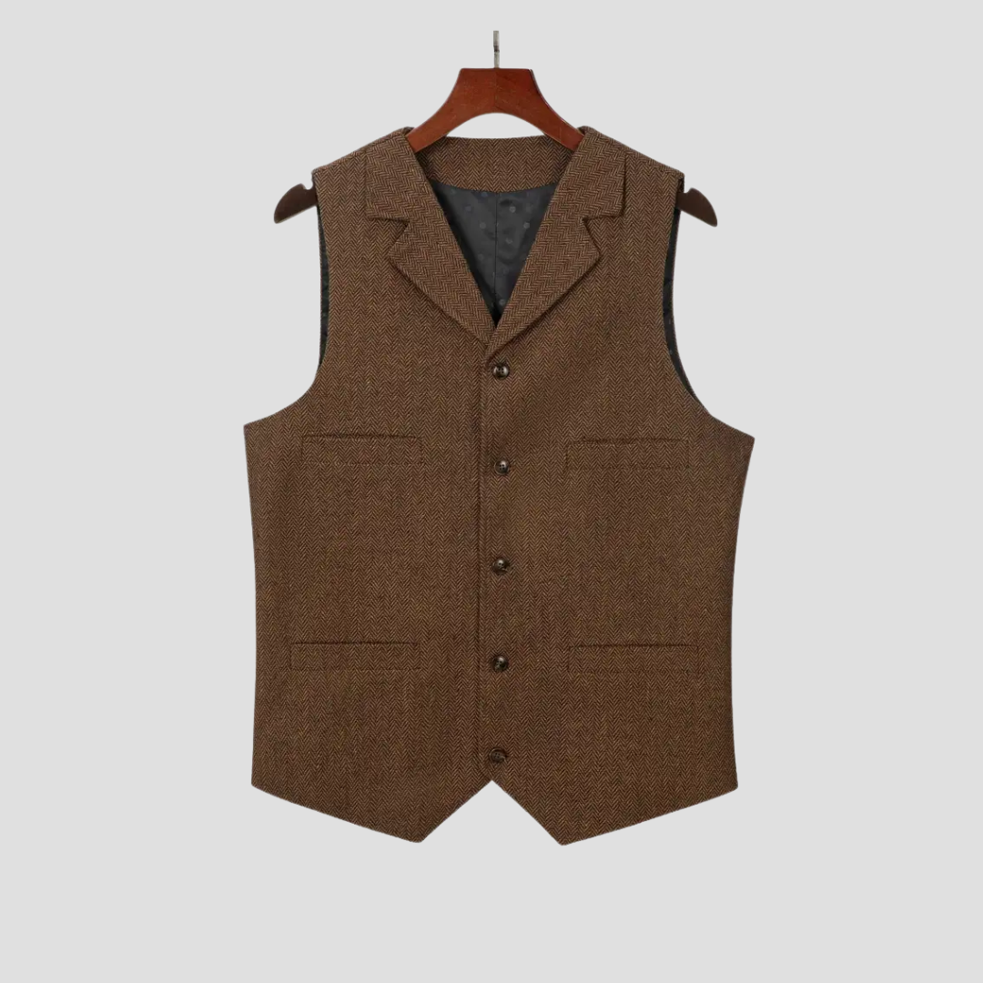 Tailored Wool Vest Homme | Gilet en Laine Classique et Élégant