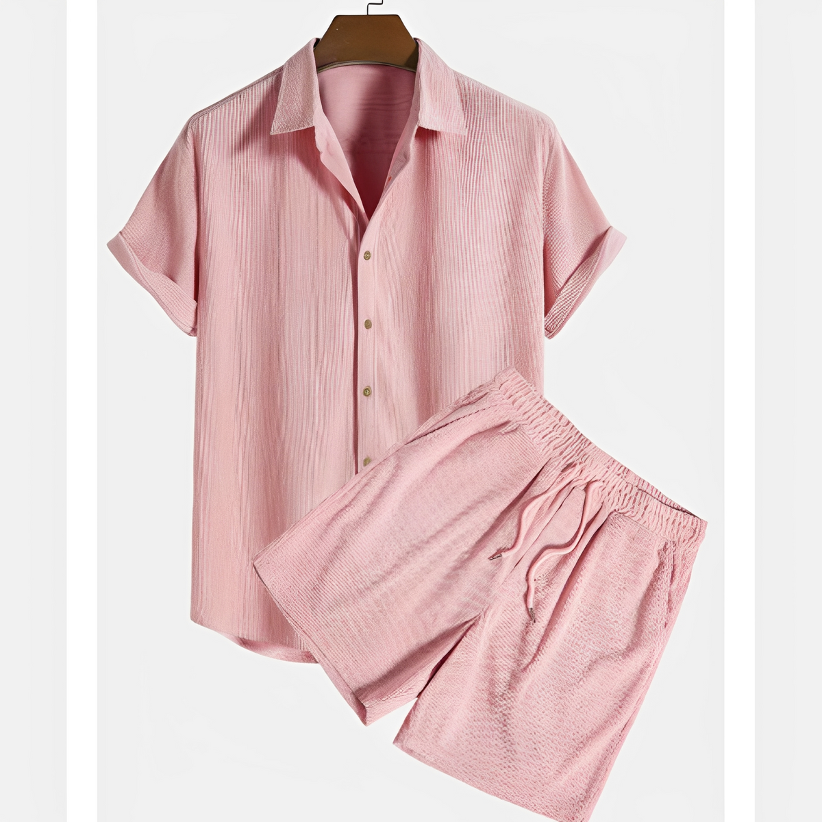 Ensemble Homme en Velours Côtelé – Style Moderne et Confort Doux
