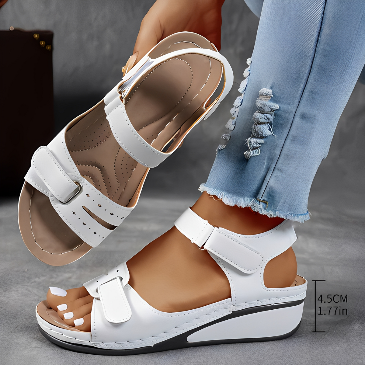 Sandales Orthopédiques Femme – Confort de Soutien et Style Estival