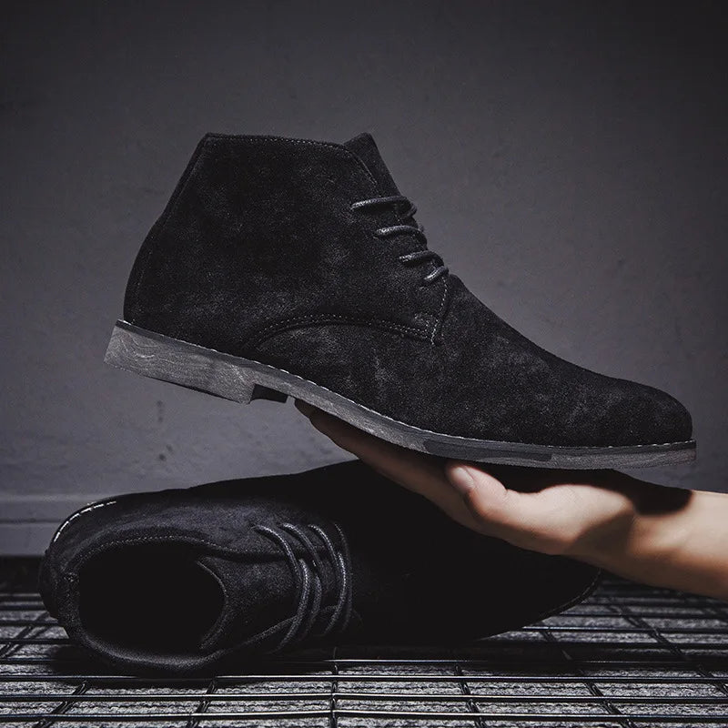 Bottes Homme Desert à Lacets | Style Élégant et Confort Quotidien
