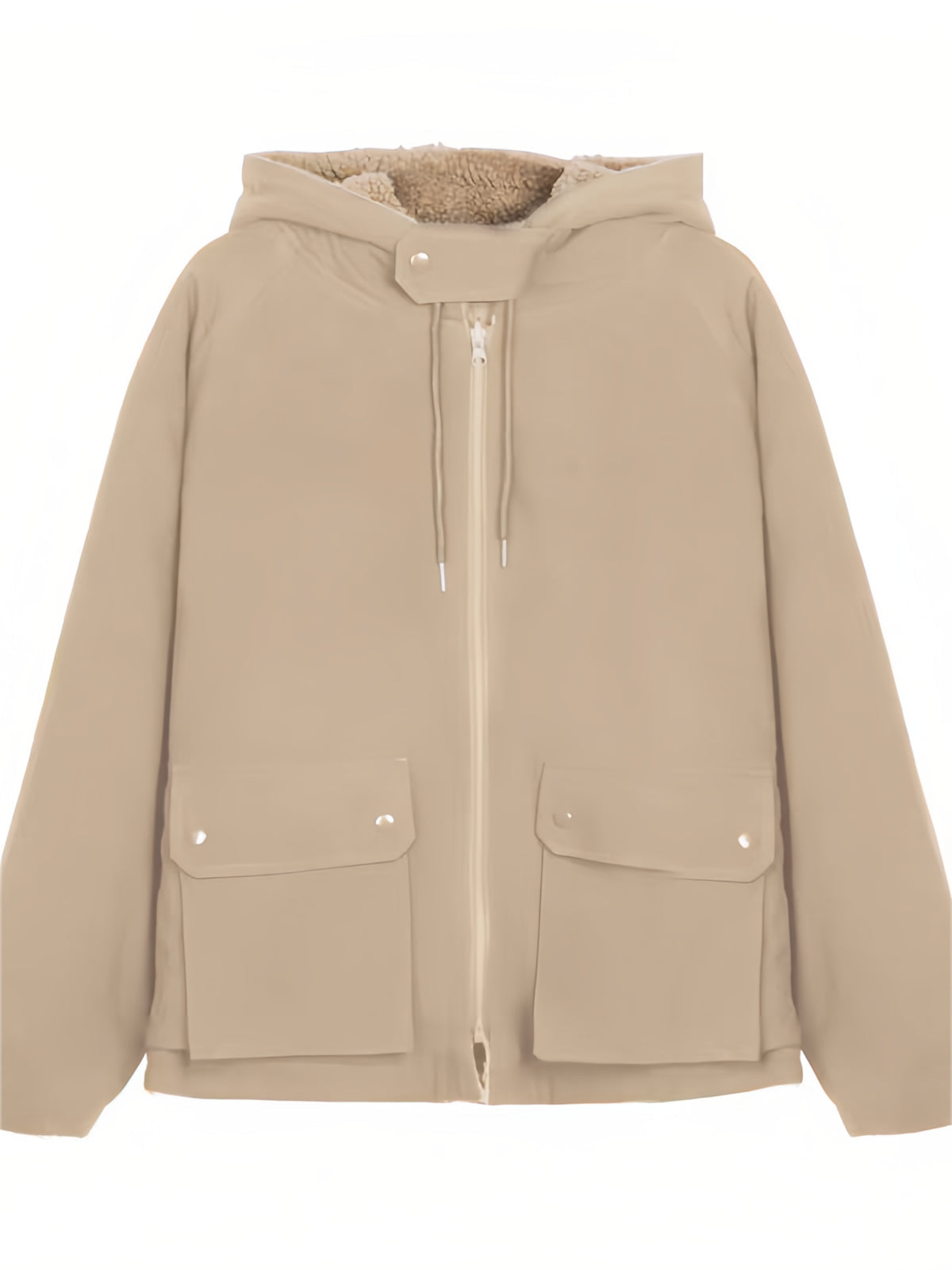 Apolline – Parka Réversible en Fausse Fourrure pour Hiver Douillet