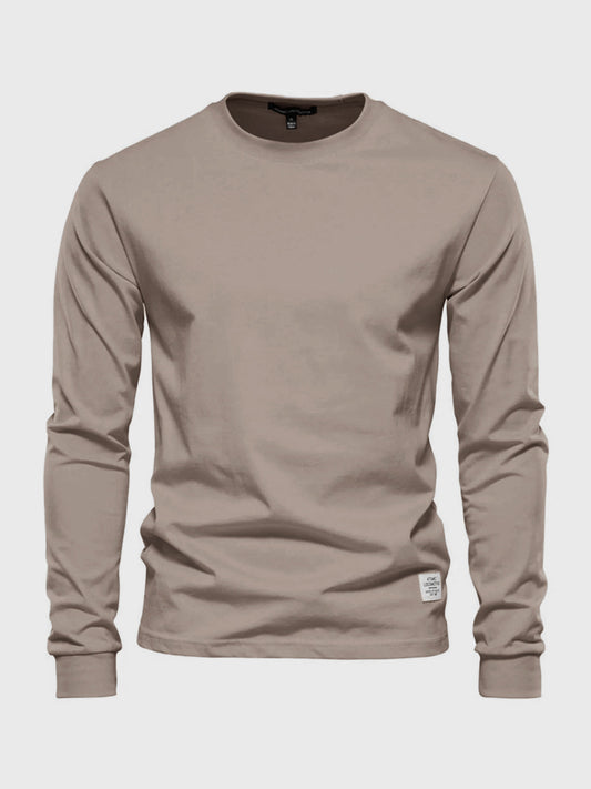Sean | Sweatshirt Homme à Col Rond en Coton Classique