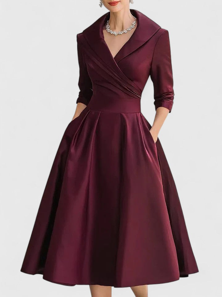 Robe A-Line Femme Élégante | Style Chic et Confort Raffiné