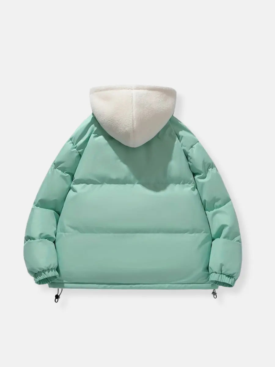 Veste Hiver Femme Matelassée à Capuche
