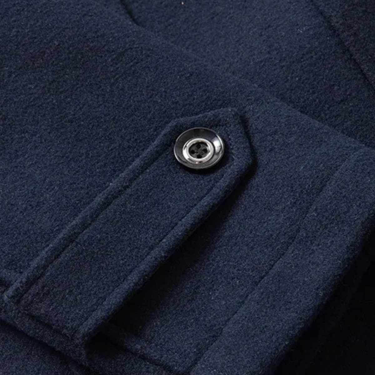 Trench Manteau en Laine pour Homme | Élégant et Chaud