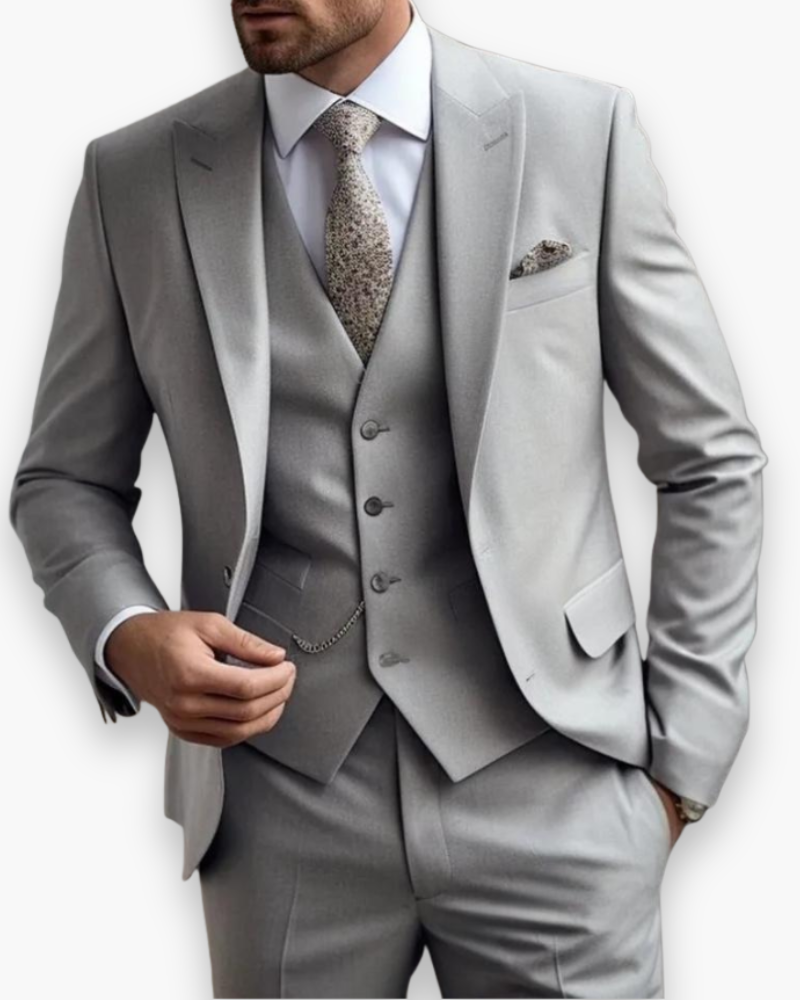 Costume Homme 3 Pièces avec Gilet | Élégance et Confiance Assurées
