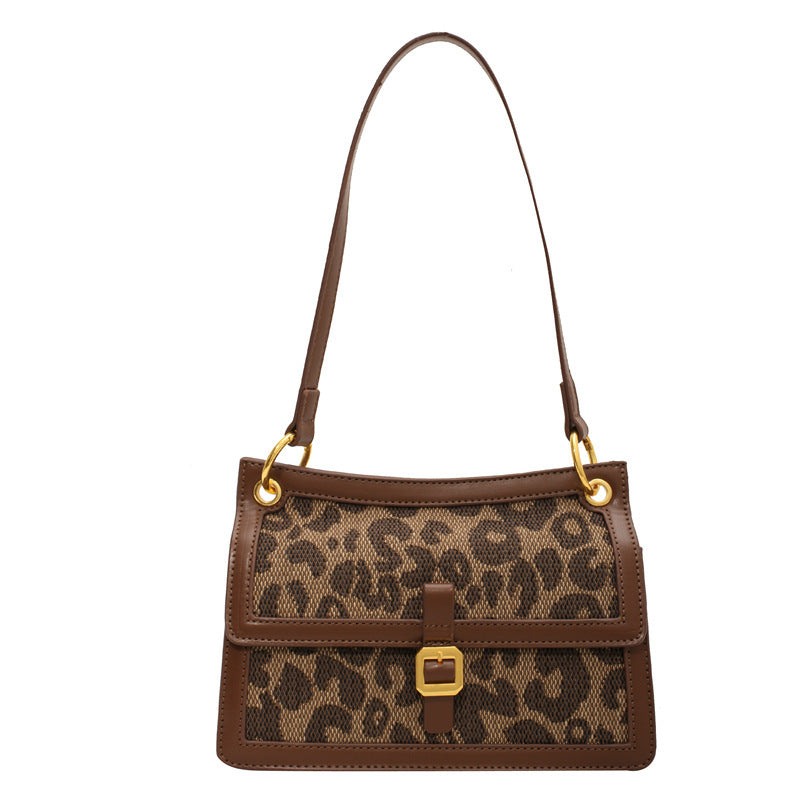 Bérénice | Sac bandoulière femme imprimé léopard élégant et tendance