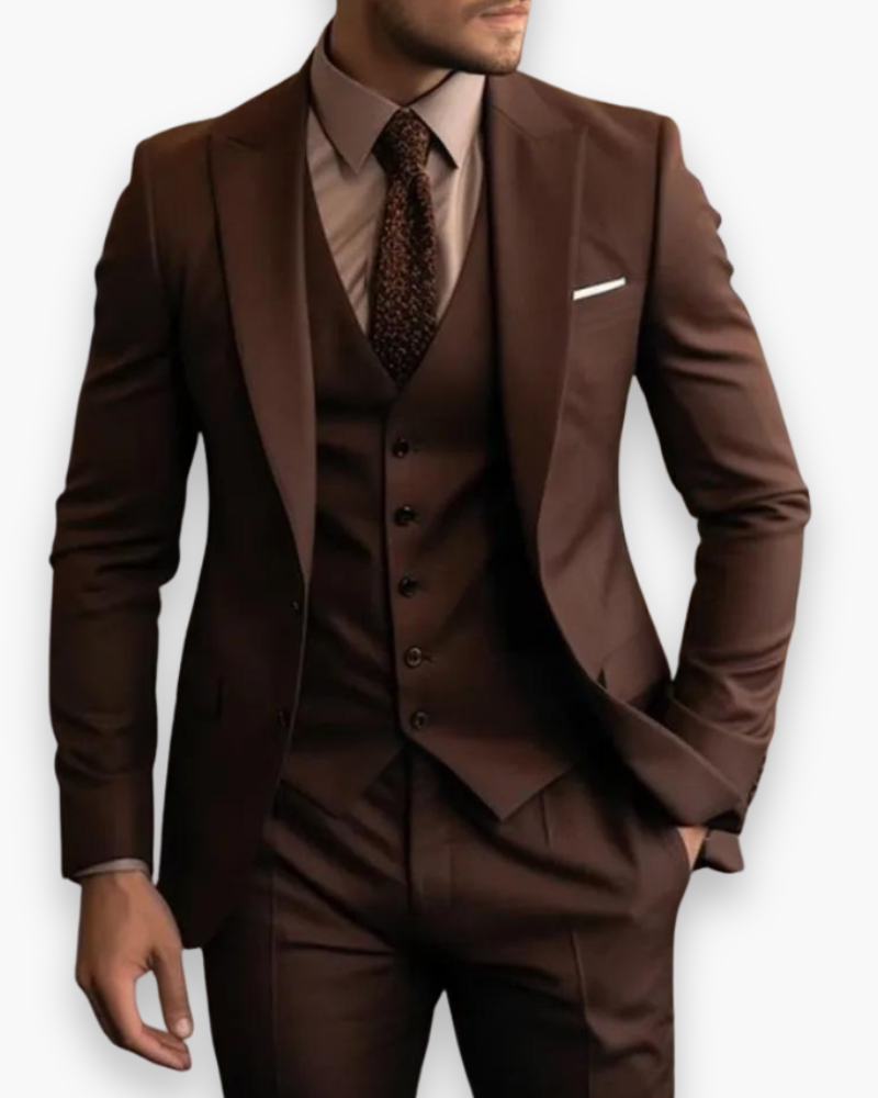 Costume Homme 3 Pièces avec Gilet | Élégance et Confiance Assurées