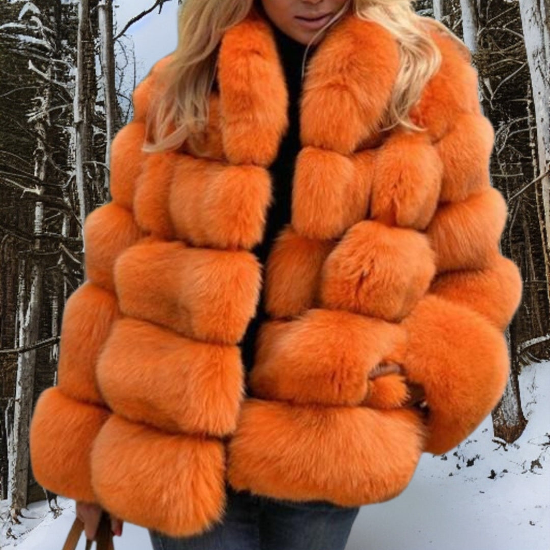 Colette | Manteau Femme en Laine Épais Élégant et Chaud pour l’Hiver