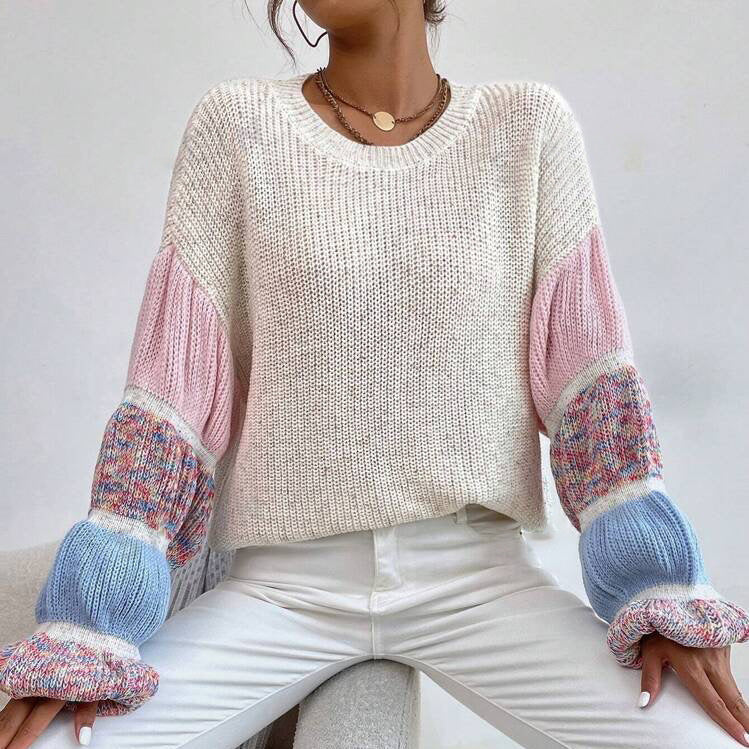 Pull Femme Coloré et Décontracté | Style Moderne et Confort Douillet