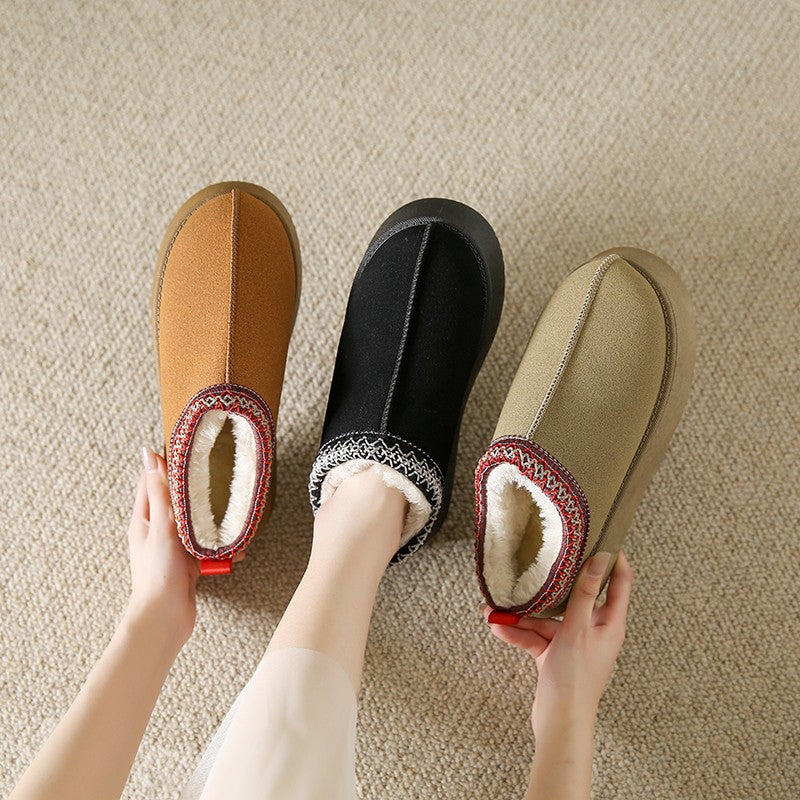 Cozy Plateau | Chaussons Femme Chauds et Confortables