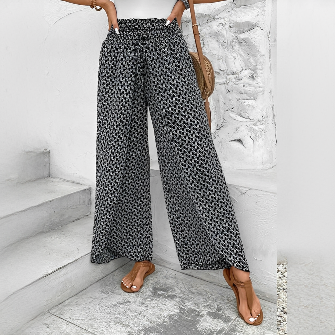 Pantalon d’Été Femme Léger avec Cordon – Confort Décontracté pour les Journées Chaudes