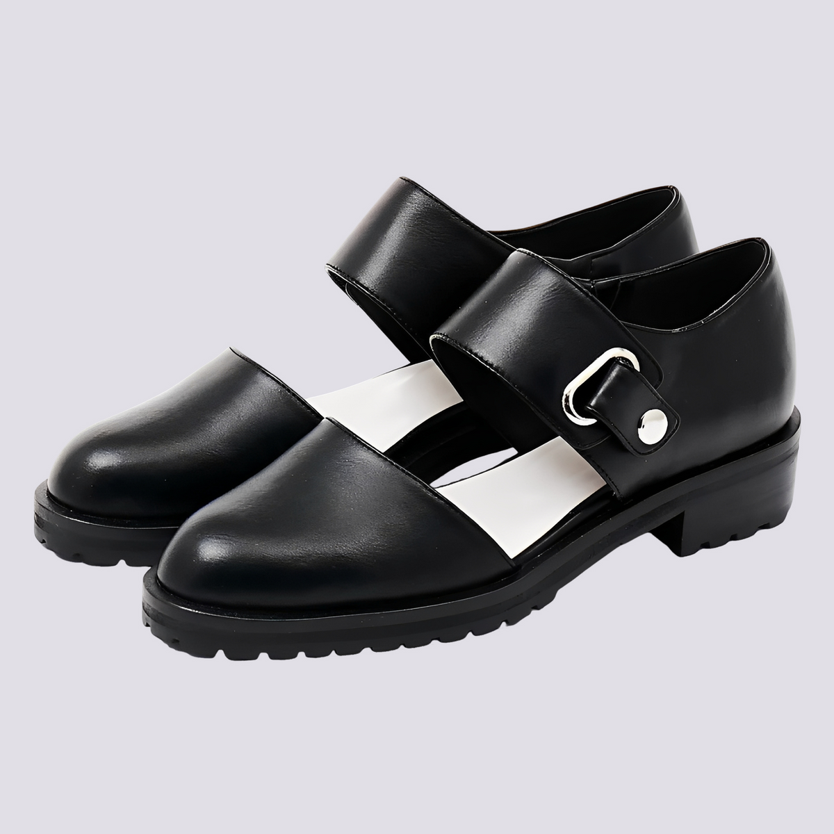 Chaussures Femme Mary Jane avec Boucle – Élégance Intemporelle et Confort Quotidien