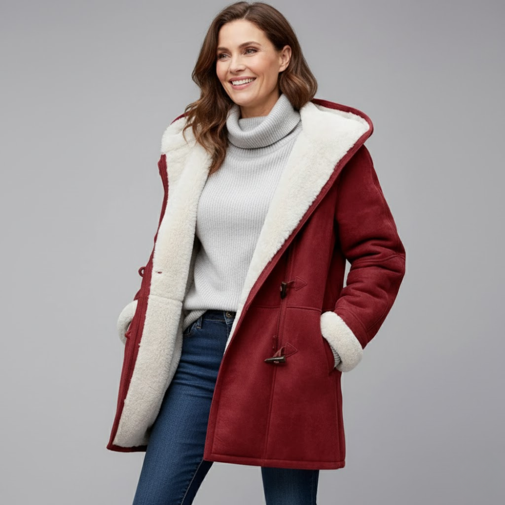 Manteau Hiver Femme | Douceur Fleece et Élégance Moderne