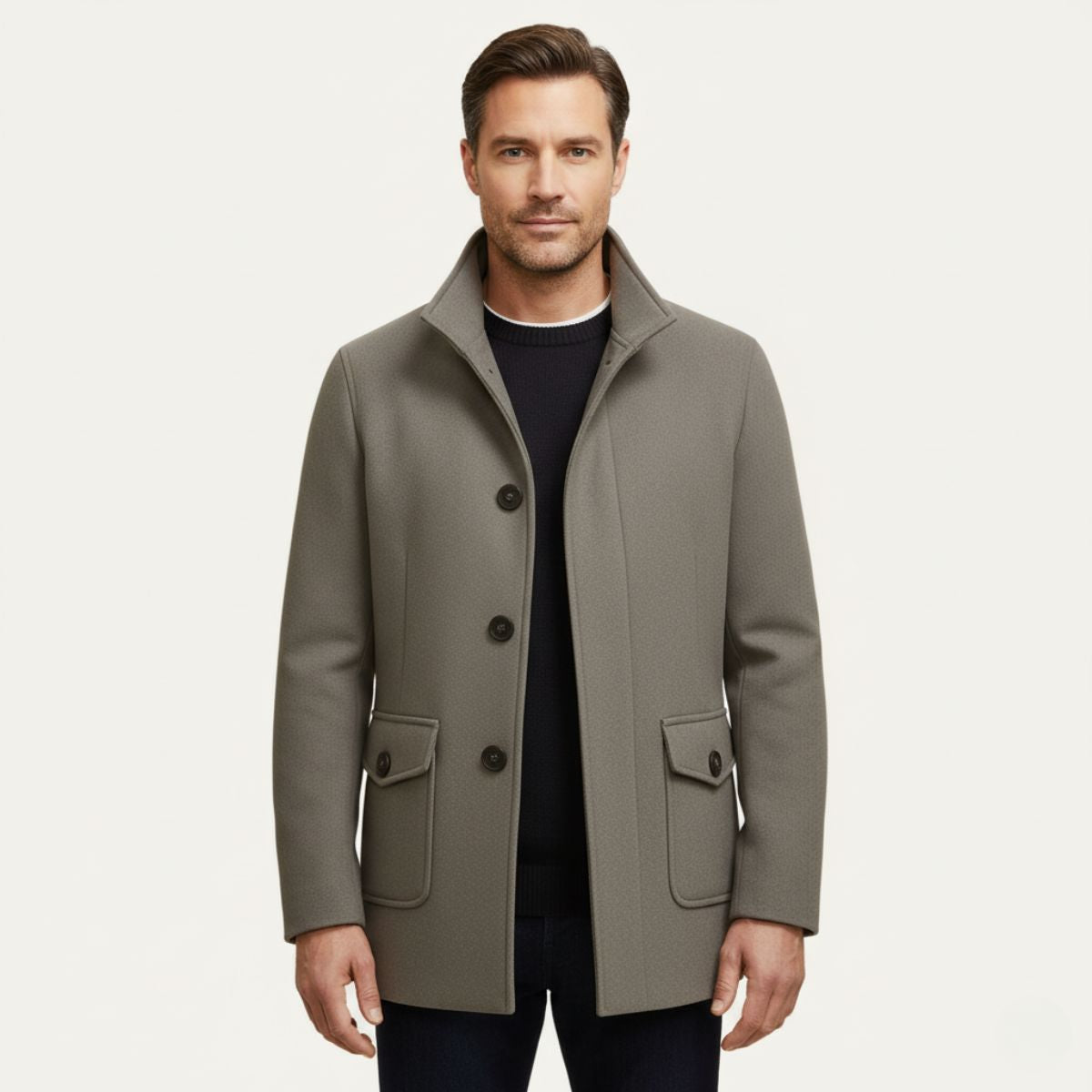 Manteau en Laine Homme | Élégant et Confortable