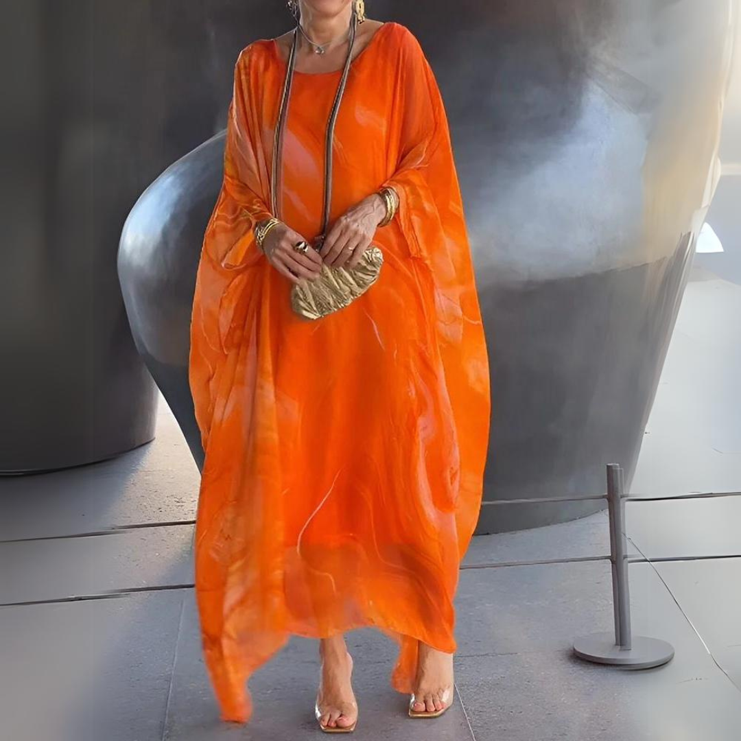 Robe Élégante en Chiffon – Raffinement & Style Intemporel