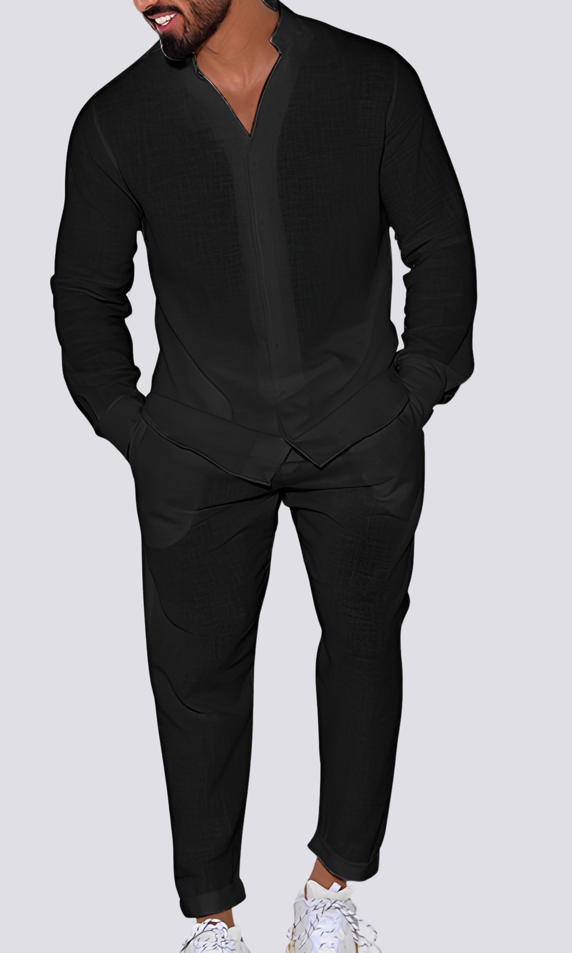 Ensemble Lounge Homme 2 Pièces – Confort Décontracté et Style Moderne