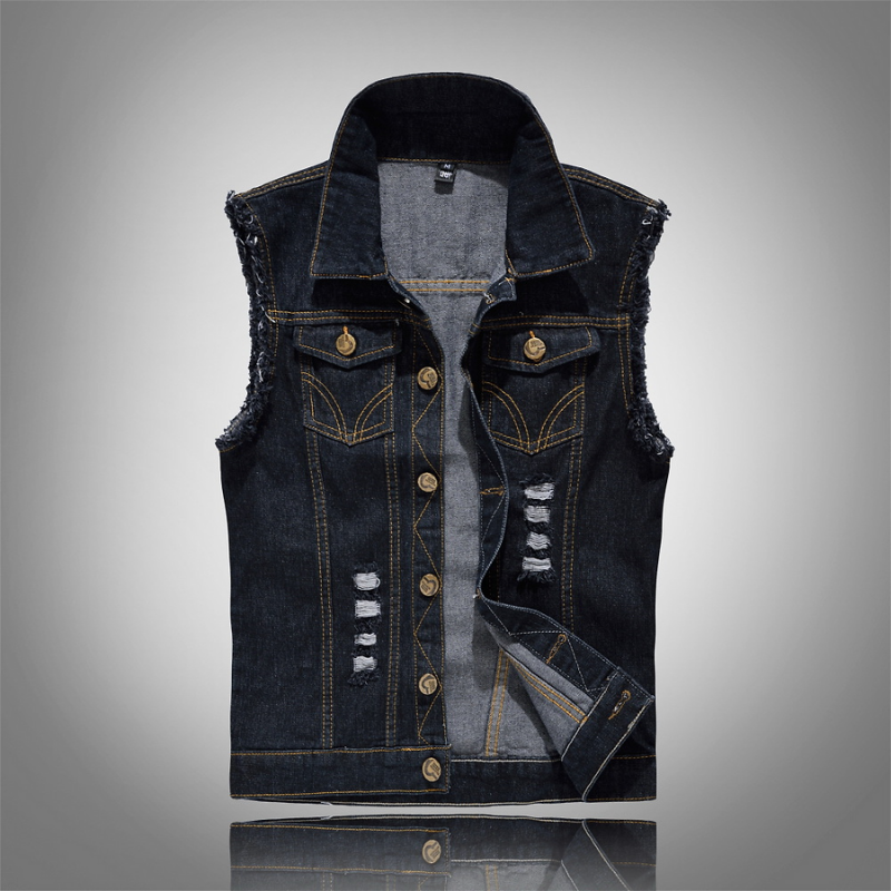 Grayson | Gilet vintage homme – Col à revers boutonné avec poches pratiques