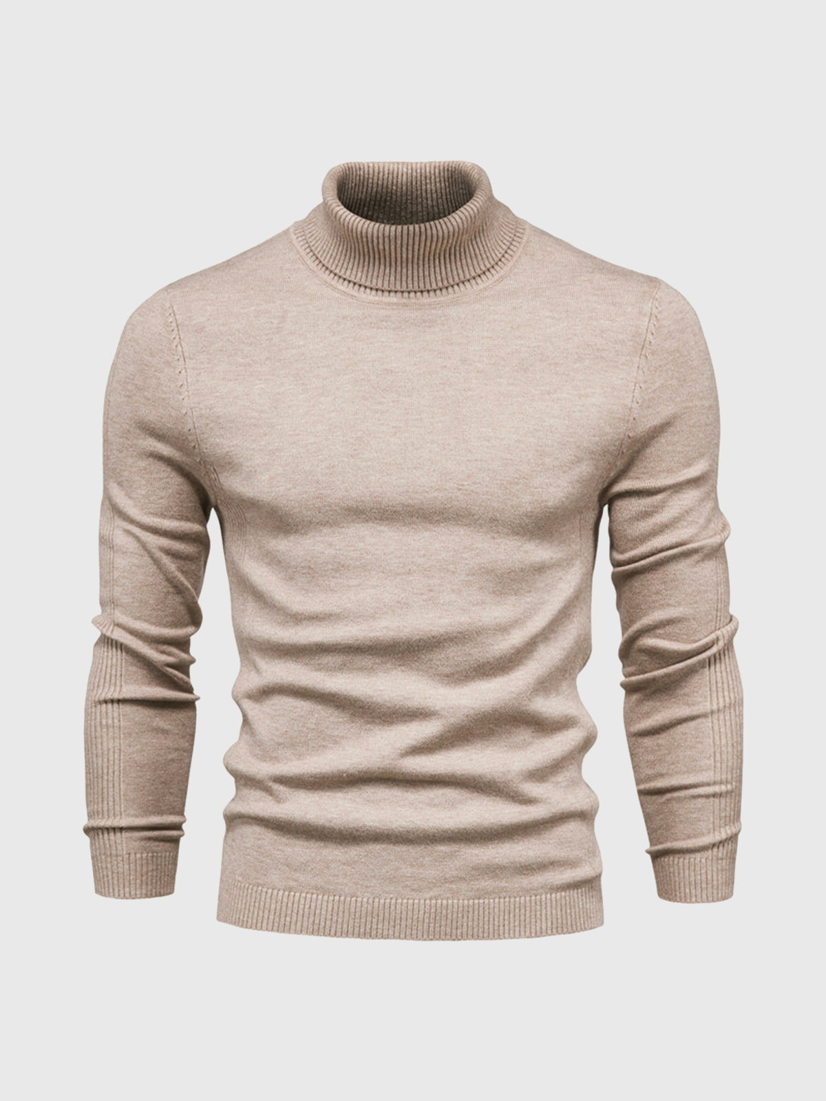 Preston | Pull Homme Col Roulé Coton Élégant et Confortable