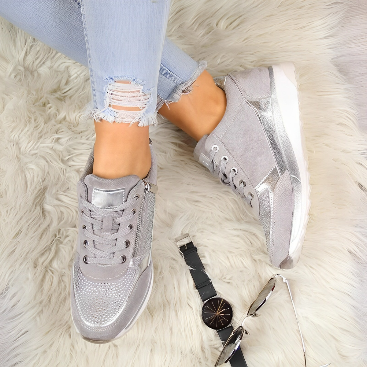 Sneakers Respirants – Confort Actif & Soutien Quotidien