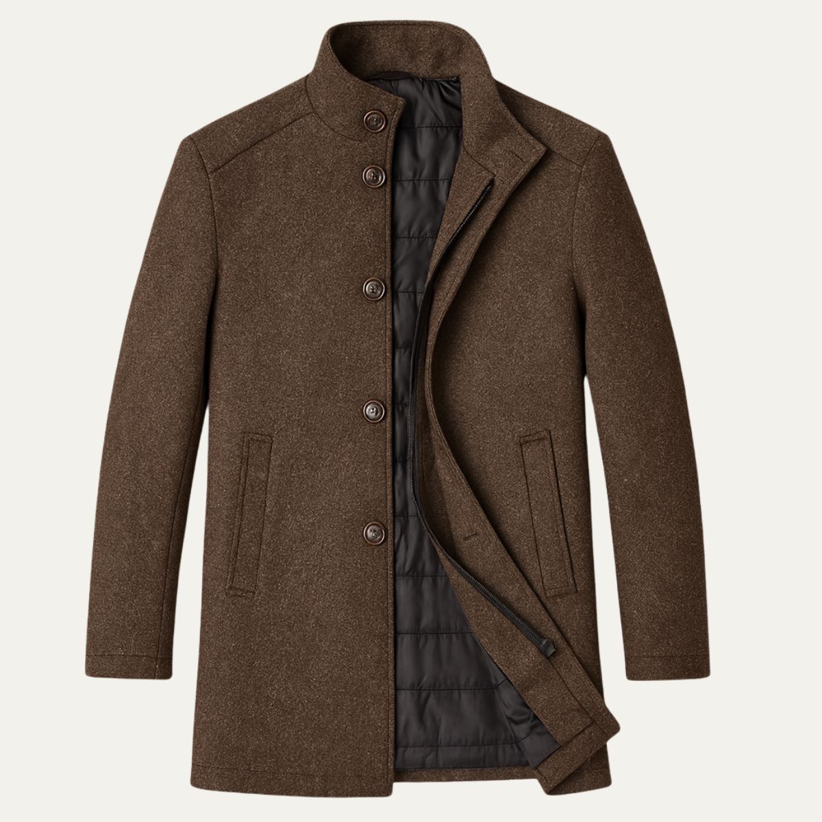 Manteau Homme Laine Classique | Élégance et Chaleur Intemporelle