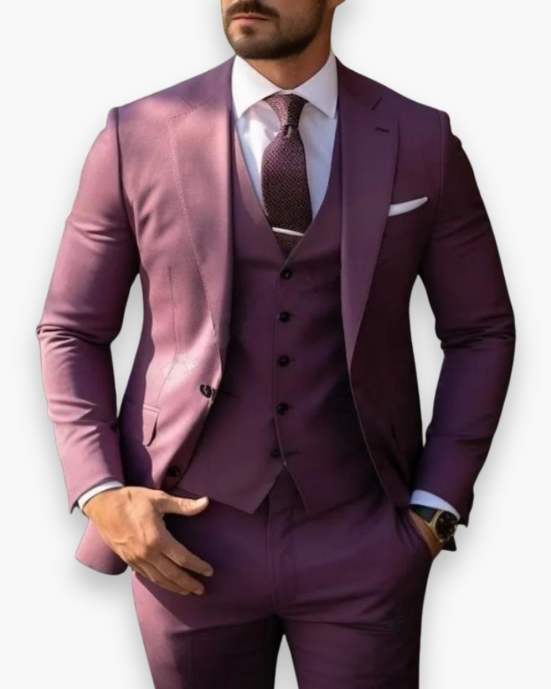Costume Homme 3 Pièces avec Gilet | Élégance et Confiance Assurées