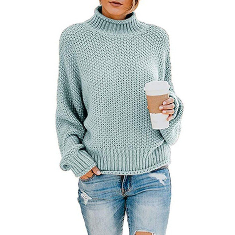 Gros Knit Turtleneck Femme | Pull Chaud et Chic pour l’Hiver