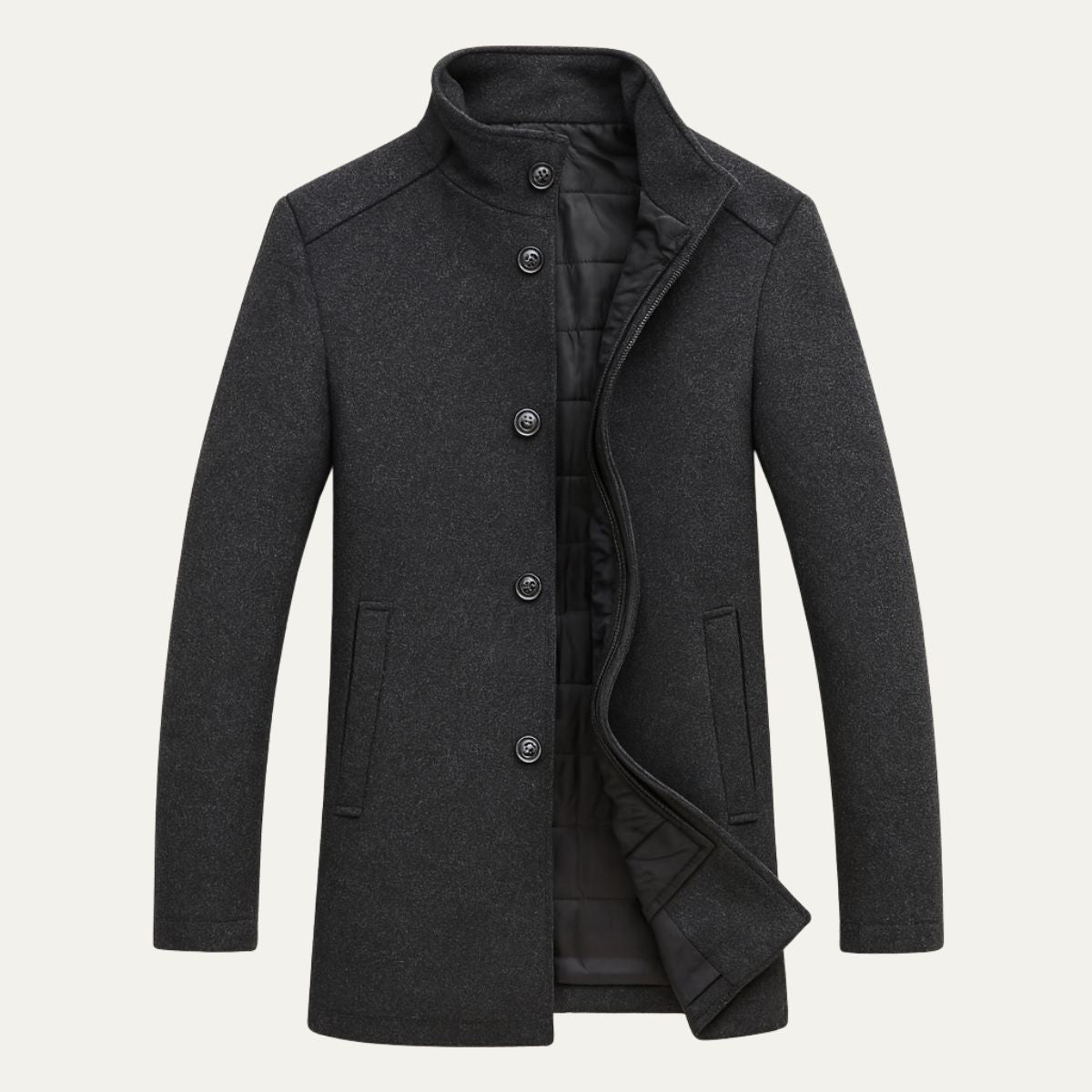 Manteau Homme Laine Classique | Élégance et Chaleur Intemporelle