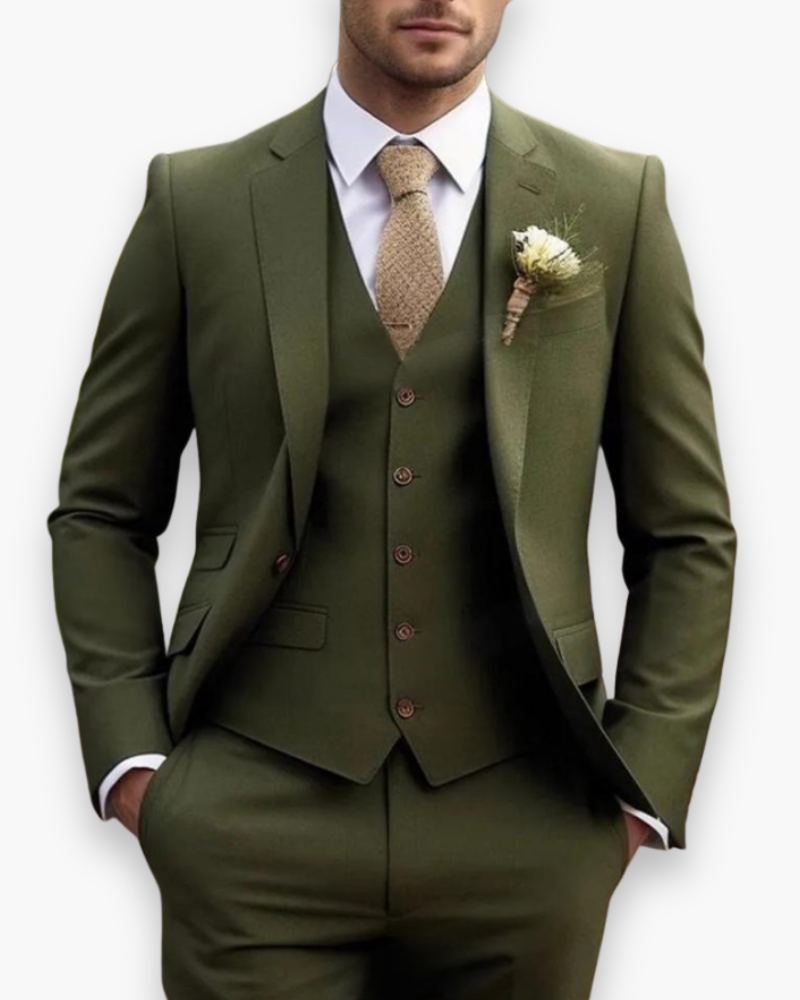 Costume Homme 3 Pièces avec Gilet | Élégance et Confiance Assurées
