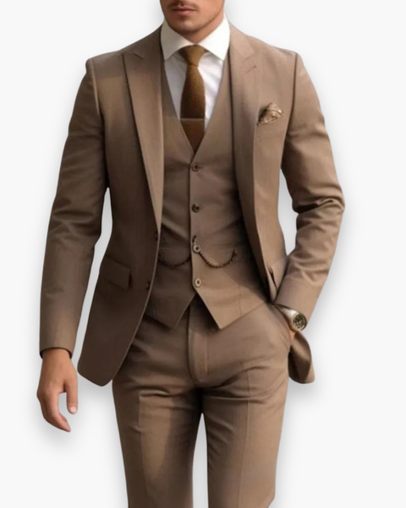 Costume Homme 3 Pièces avec Gilet | Élégance et Confiance Assurées