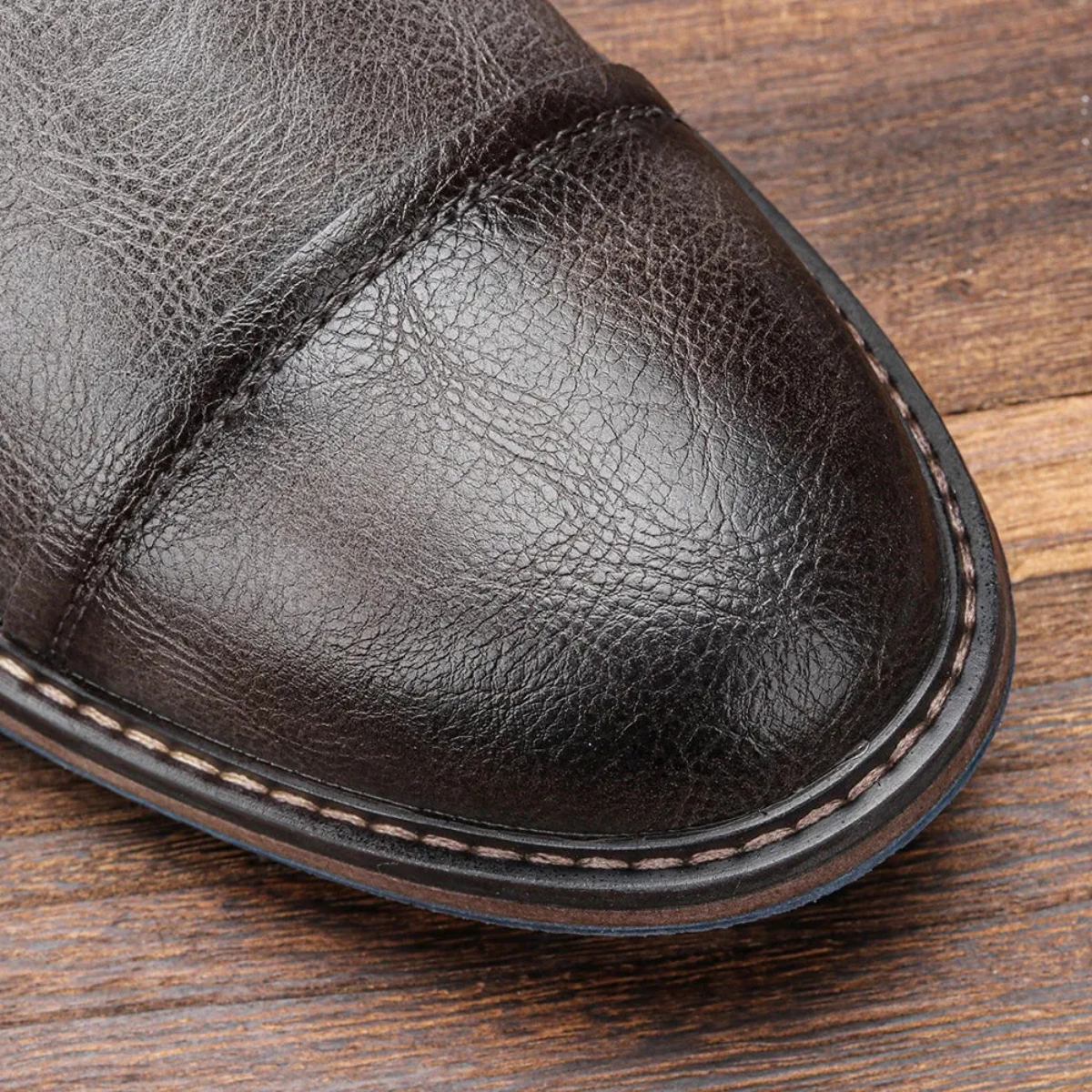 Bottines en Cuir Homme Vintage | Confort et Robustesse