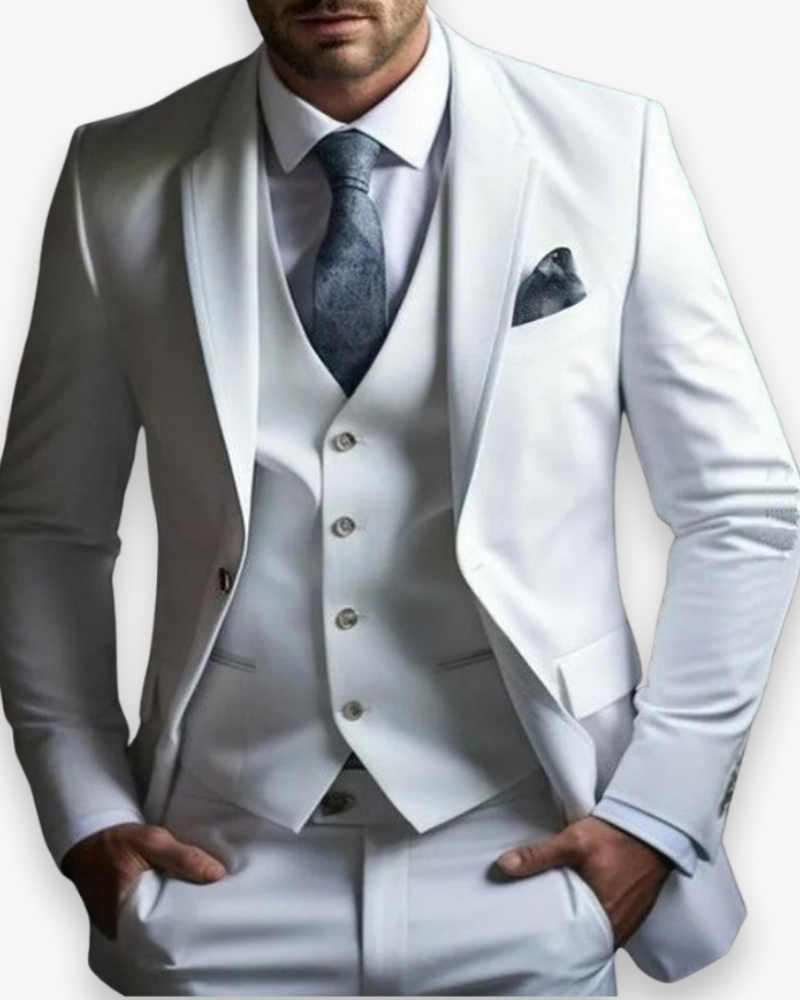 Costume Homme 3 Pièces avec Gilet | Élégance et Confiance Assurées