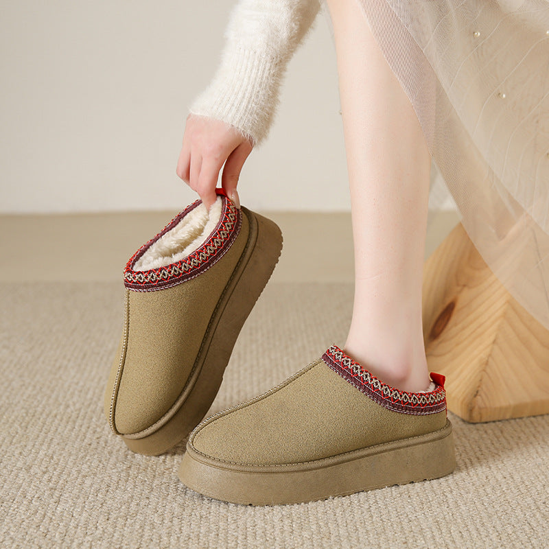 Cozy Plateau | Chaussons Femme Chauds et Confortables