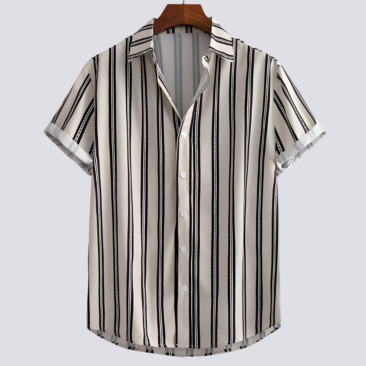 Chemise Homme à Motif Classique – Élégance Moderne et Style Distinctif