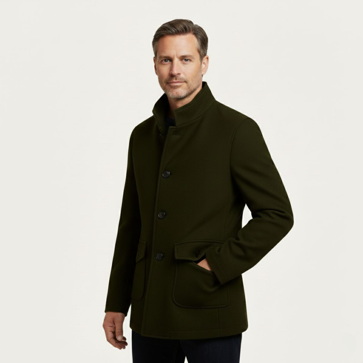 Manteau en Laine Homme | Élégant et Confortable