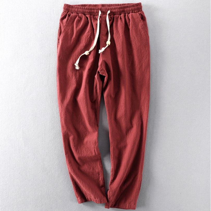 Pantalon à coupe décontractée avec cordon de serrage – Confortable, léger & polyvalent