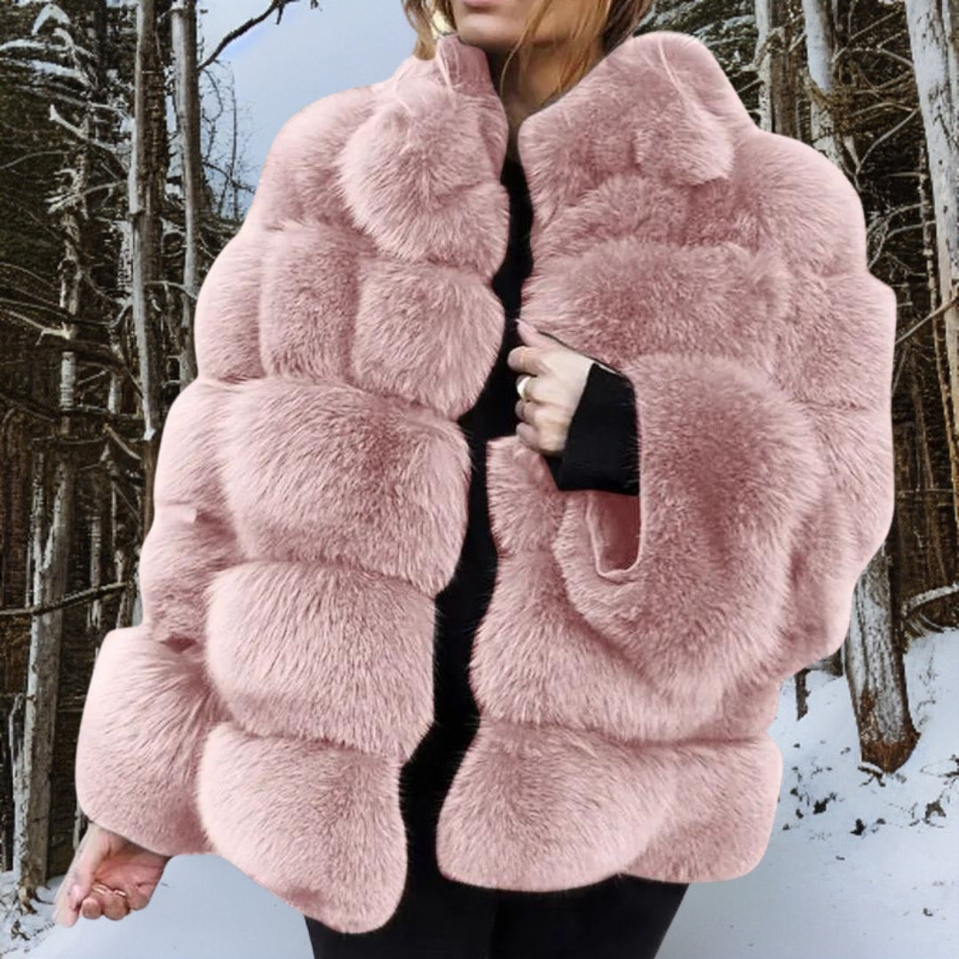 Colette | Manteau Femme en Laine Épais Élégant et Chaud pour l’Hiver