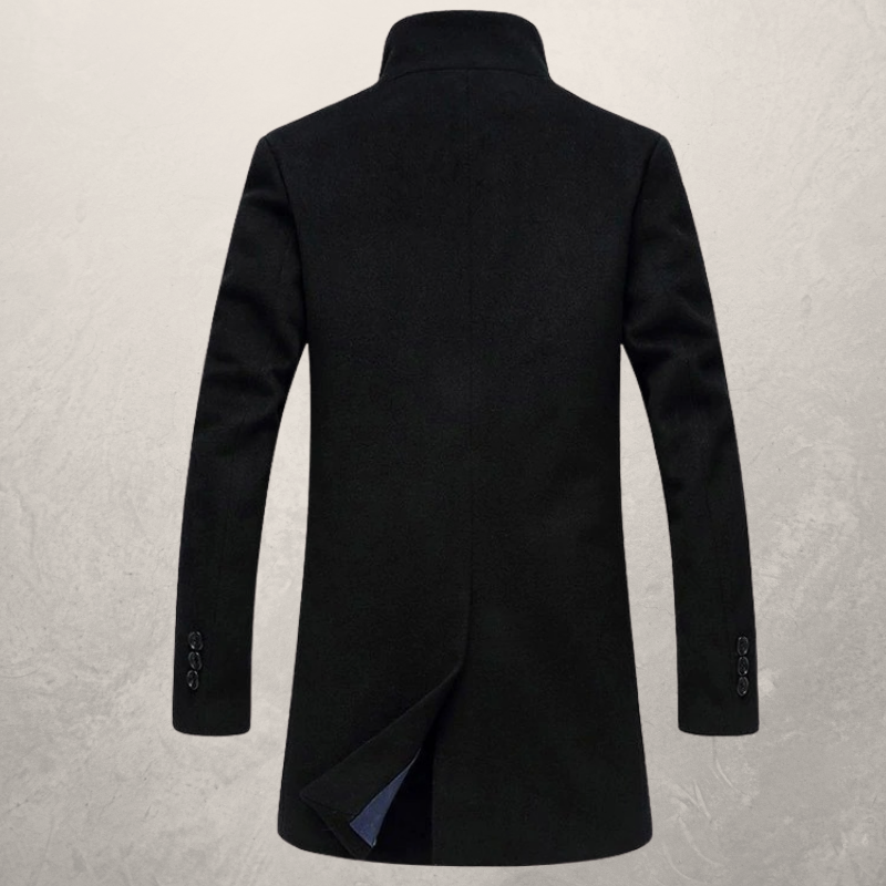 Manteau long élégant pour homme – Chic, Sophistiqué & Polyvalent