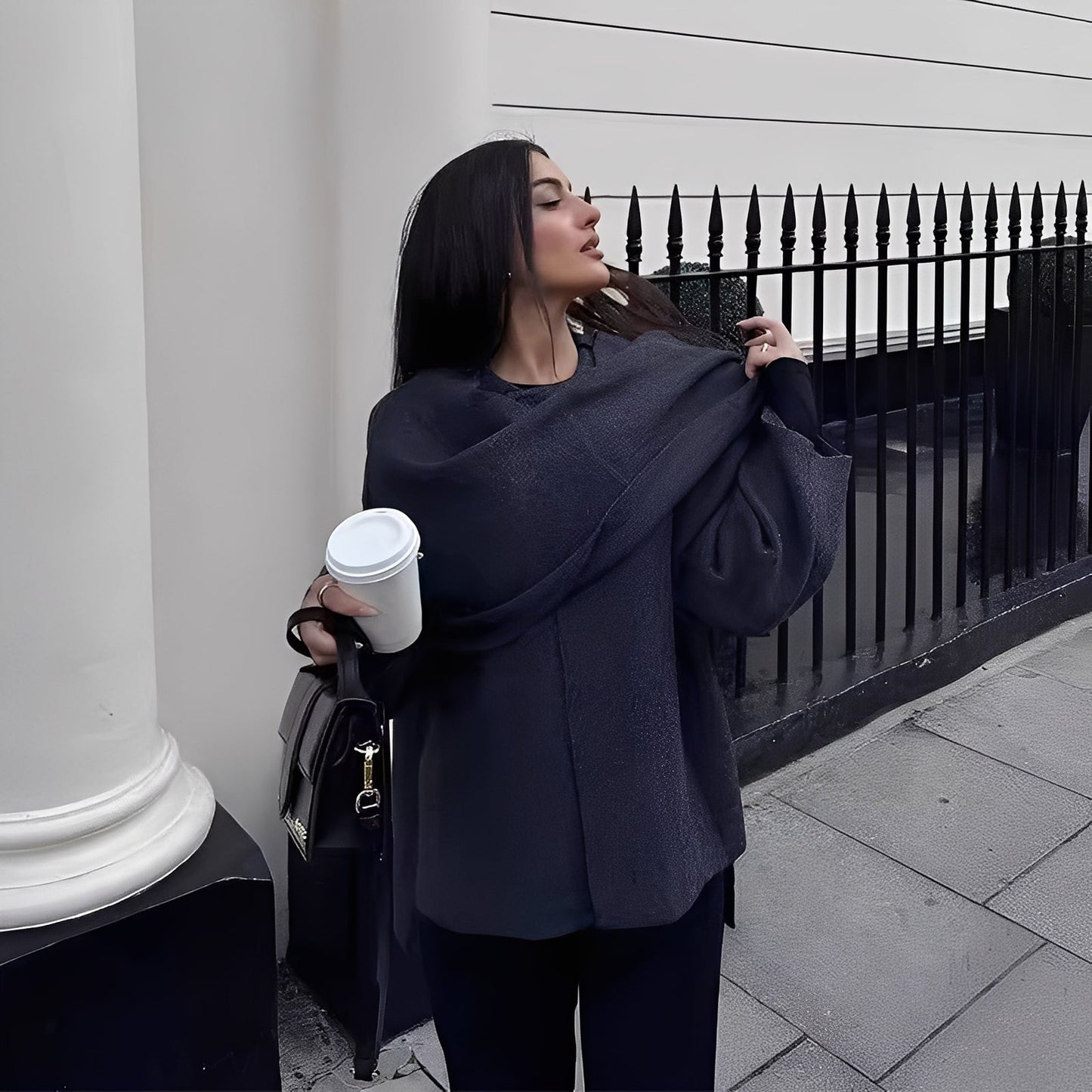Manteau en maille élégant pour femme – Chic, Doux & Polyvalent