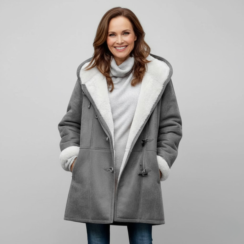 Manteau Hiver Femme | Douceur Fleece et Élégance Moderne