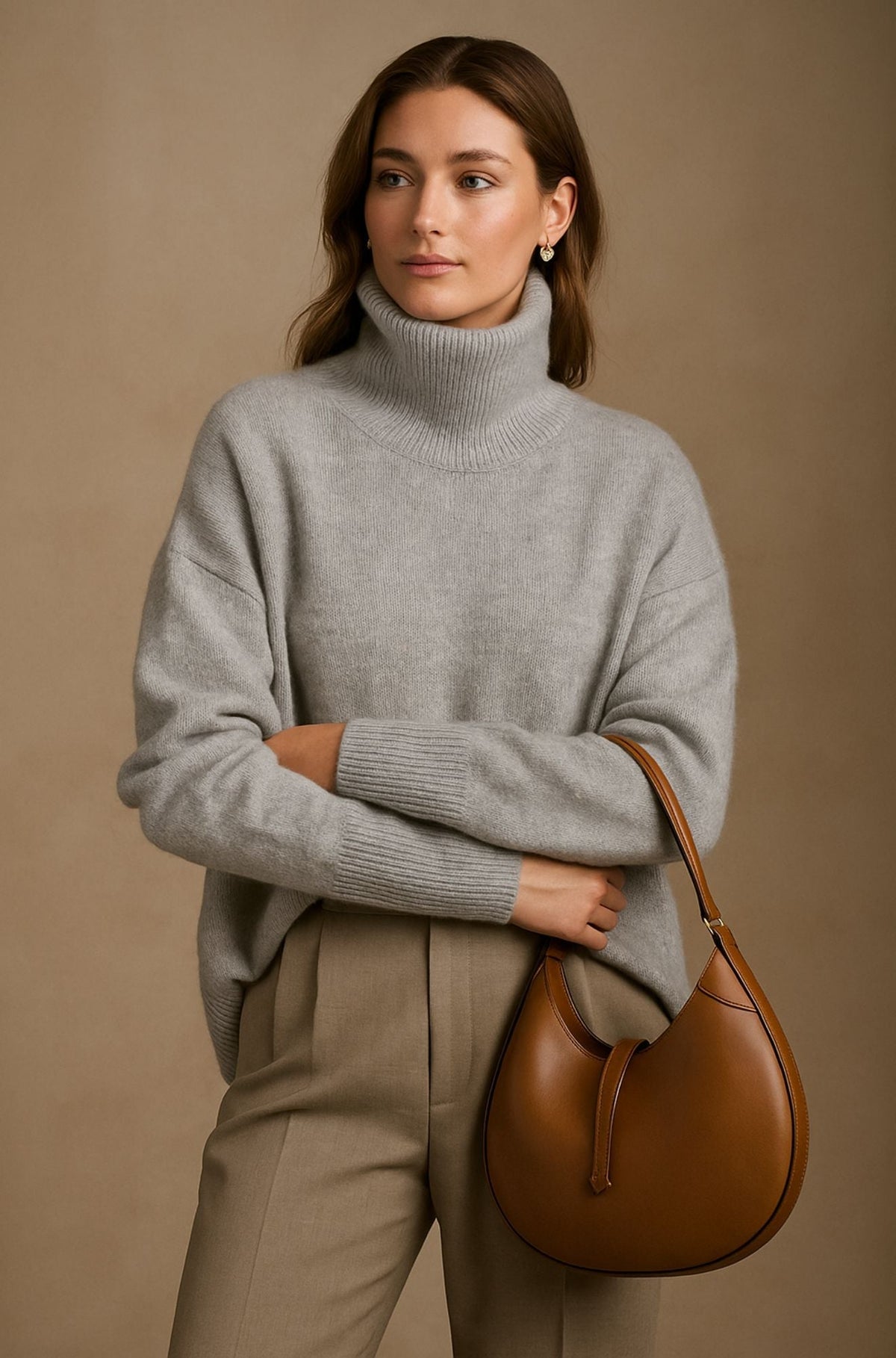 Pull Femme Col Roulé Anna | Chaleur et Élégance Hivernale