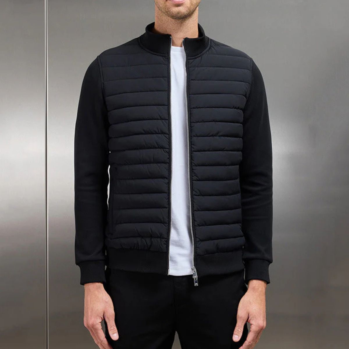 Manteau Homme Matelassé Léger | Élégance Moderne et Chaleur Confortable