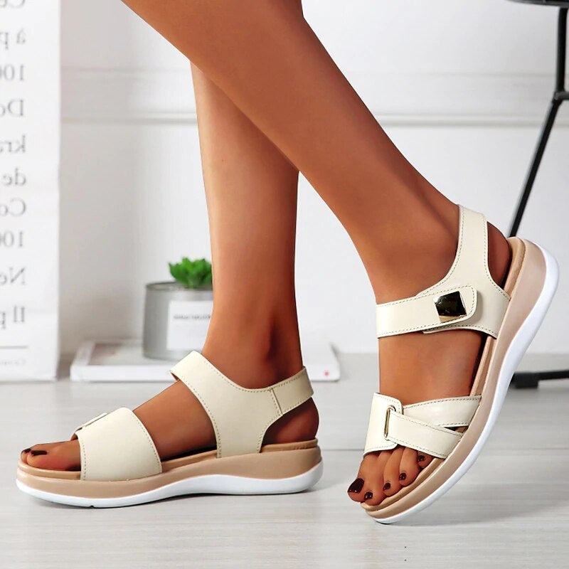 Sandales Plates pour Femmes – Confort, Soutien & Style Estival