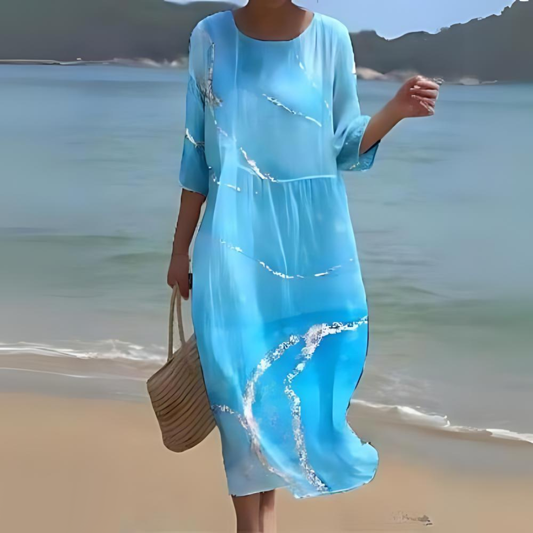 Robe Midi Élégante pour Femme – Style Intemporel & Élégance Moderne