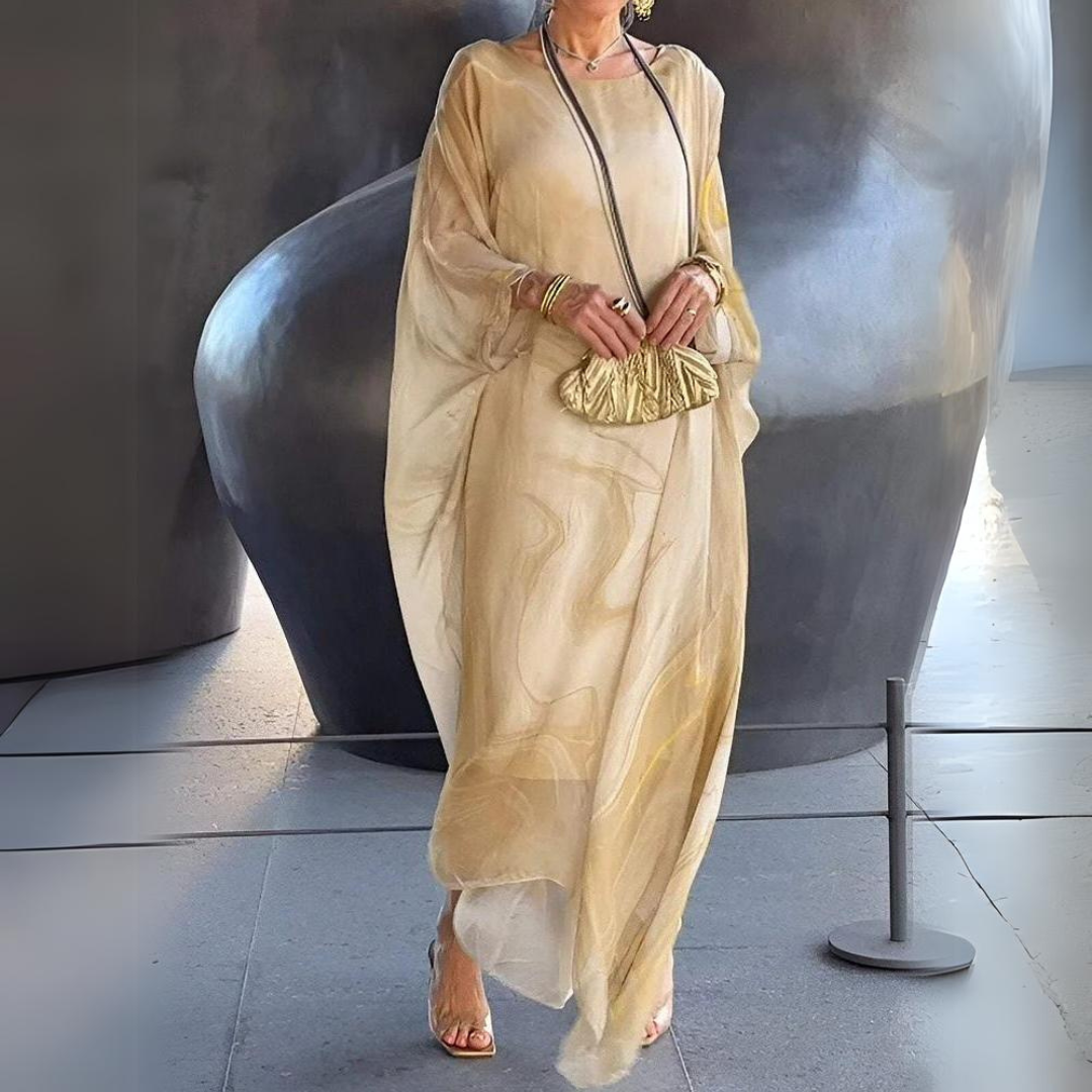 Robe Élégante en Chiffon – Raffinement & Style Intemporel