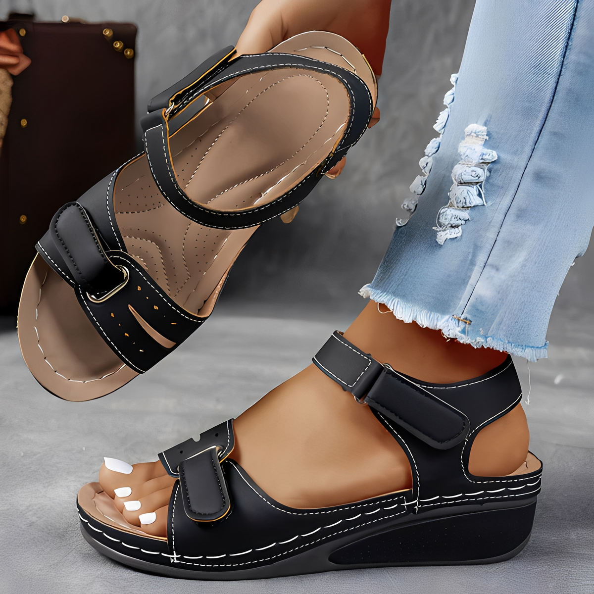 Sandales Orthopédiques Femme – Confort de Soutien et Style Estival